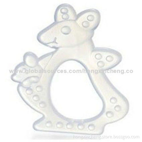 G-2014 Wholesale Hot Sell LFGB Silicone Baby Teether with Durable Massaging Bristles